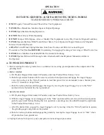 Preview for 10 page of BIRO Mini-32 Operating And Service Manual