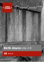 Предварительный просмотр 1 страницы Birth Alarm Lite 2.0 Manual