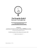 Birthways Empathy Belly Training Manual preview