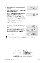 Предварительный просмотр 19 страницы BIS KERN DBS-A01 Operating Instructions Manual