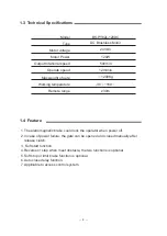 Preview for 5 page of BISEN BS-PY82L-120DC Installation Manual & Users Manual