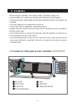 Preview for 6 page of BISEN BS-PY82L-120DC Installation Manual & Users Manual