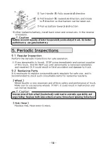 Предварительный просмотр 10 страницы Bishamon BDH15-60LL Operation And Service Manual