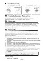 Предварительный просмотр 31 страницы Bishamon ESC32UF Operation Manual