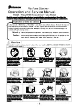 Preview for 1 page of Bishamon KGL20NH Operation And Service Manual