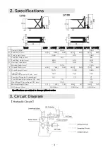 Preview for 3 page of Bishamon LV50W Operation And Service Manual