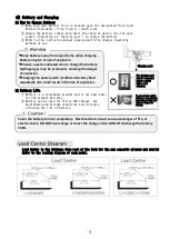 Preview for 5 page of Bishamon LV50WE Operation And Service Manual