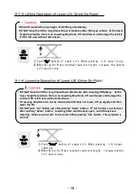 Предварительный просмотр 19 страницы Bishamon Multi Lift MUS40HU Operation Manual