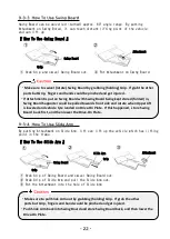 Предварительный просмотр 23 страницы Bishamon Multi Lift MUS40HU Operation Manual