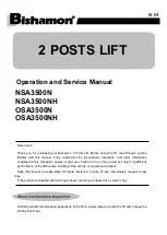 Preview for 1 page of Bishamon NSA3500N Operation And Service Manual