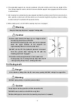 Предварительный просмотр 20 страницы Bishamon NSA3500N Operation And Service Manual