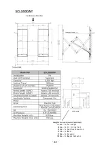 Предварительный просмотр 23 страницы Bishamon SCL3000A Operation Manual