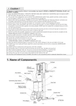 Предварительный просмотр 2 страницы Bishamon ST50A Operation And Service Manual