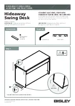 Preview for 1 page of BISLEY Hideaway HID1255LNP Assembly Instructions