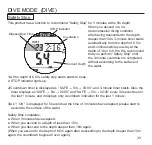 Preview for 33 page of Bism 4GS Dive Demo Solis Operating Manual