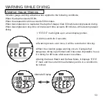 Preview for 53 page of Bism 4GS Dive Demo Solis Operating Manual