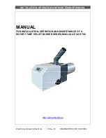 Preview for 1 page of BiSolid GP 25 R tsc Installation, Operation And Maintenance Manual