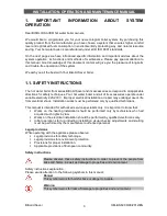 Preview for 3 page of BiSolid Saver A Installation, Operation And Maintenance Manual