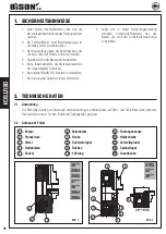 Предварительный просмотр 36 страницы Bison 3105 Instruction Manual