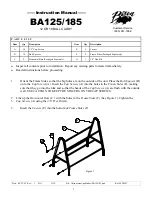 Bison BA125 Instruction Manual предпросмотр