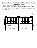 Предварительный просмотр 5 страницы Bison Centerline Volleyball SVB1000 Instruction Manual