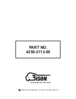 Preview for 36 page of Bison NVH-150-T Operator'S Manual