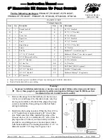 Предварительный просмотр 1 страницы Bison PR98GHT Instruction Manual