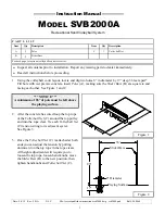 Bison SVB2000A Instruction Manual предпросмотр