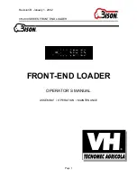 Bison VH-900 Series Operator'S Manual preview