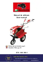 Bisonte Motocultor BTA-900 User Manual preview