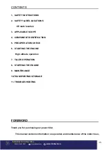 Preview for 35 page of Bisonte Motocultor BTA-900 User Manual