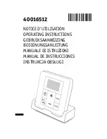 Preview for 1 page of Bisque 40016512 Operating Instructions Manual