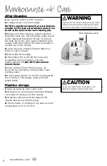 Preview for 8 page of Bissell 1283 Series User Manual