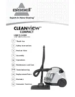 Предварительный просмотр 1 страницы Bissell 12R7 SERIES CleanView Compact User Manual