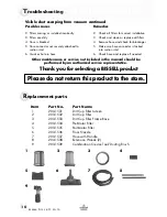 Предварительный просмотр 10 страницы Bissell 12R7 SERIES CleanView Compact User Manual