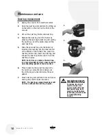 Preview for 10 page of Bissell 12R8 Series User Manual