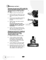 Preview for 12 page of Bissell 12R8 Series User Manual