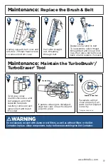 Предварительный просмотр 9 страницы Bissell 1305 SERIES User Manual