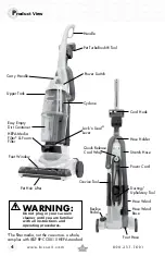 Предварительный просмотр 4 страницы Bissell 13H8 SERIES User Manual