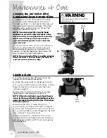 Preview for 10 page of Bissell 1617 SERIES User Manual