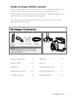 Предварительный просмотр 3 страницы Bissell 1664 SERIES User Manual