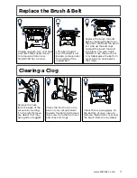 Предварительный просмотр 9 страницы Bissell 1739 SERIES User Manual