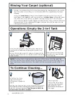 Предварительный просмотр 12 страницы Bissell 1799 SERIES User Manual