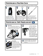 Предварительный просмотр 13 страницы Bissell 1846 SERIES User Manual