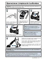 Предварительный просмотр 25 страницы Bissell 1846 SERIES User Manual