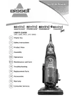 Bissell 18M9 Series User Manual предпросмотр