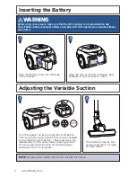 Предварительный просмотр 6 страницы Bissell 2001 SERIES User Manual