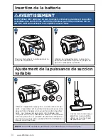 Предварительный просмотр 30 страницы Bissell 2001 SERIES User Manual