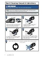 Предварительный просмотр 8 страницы Bissell 2002 series User Manual