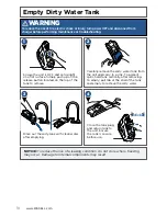 Предварительный просмотр 10 страницы Bissell 2002 series User Manual